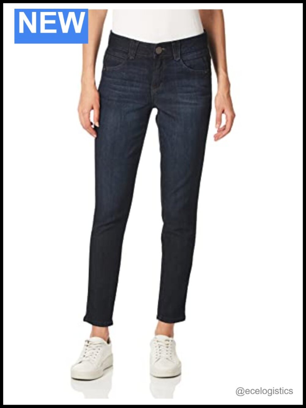 Petite Ab Solution Jegging Skinny Jeans High Stretch Cotton Blend